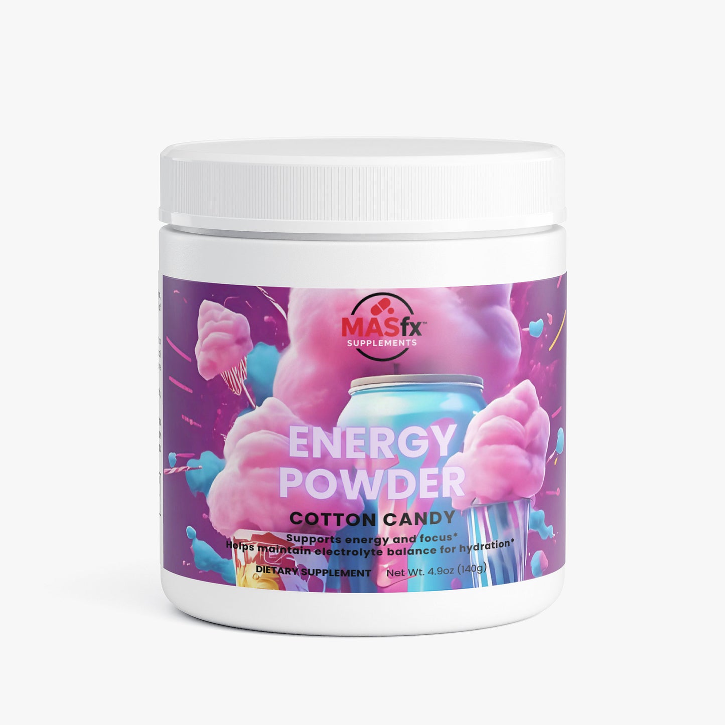 MASfx Energy Powder (Cotton Candy)