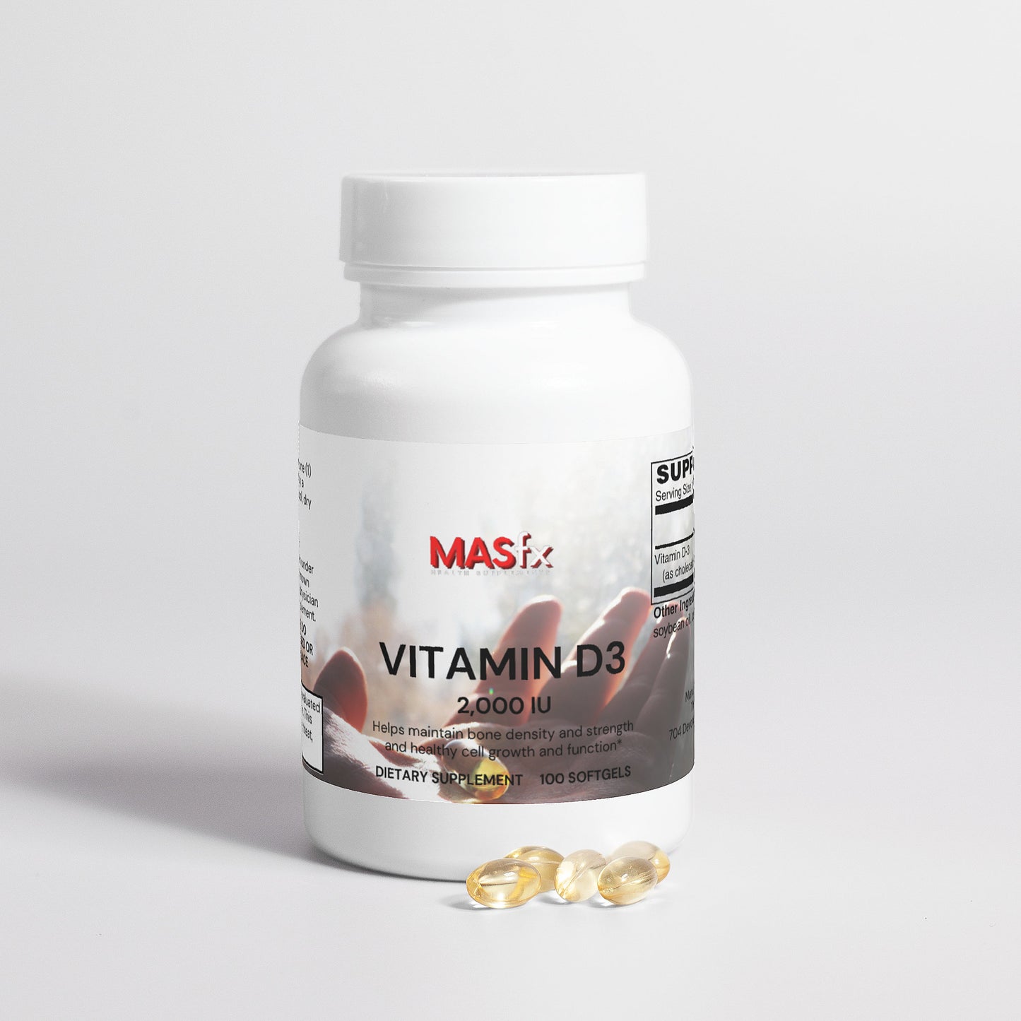 MASfx Vitamin D3 2,000 IU