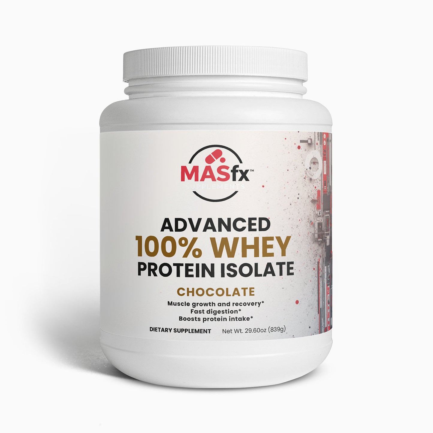 MASfx Advanced 100% Whey Protein Isolate (Chocolate)