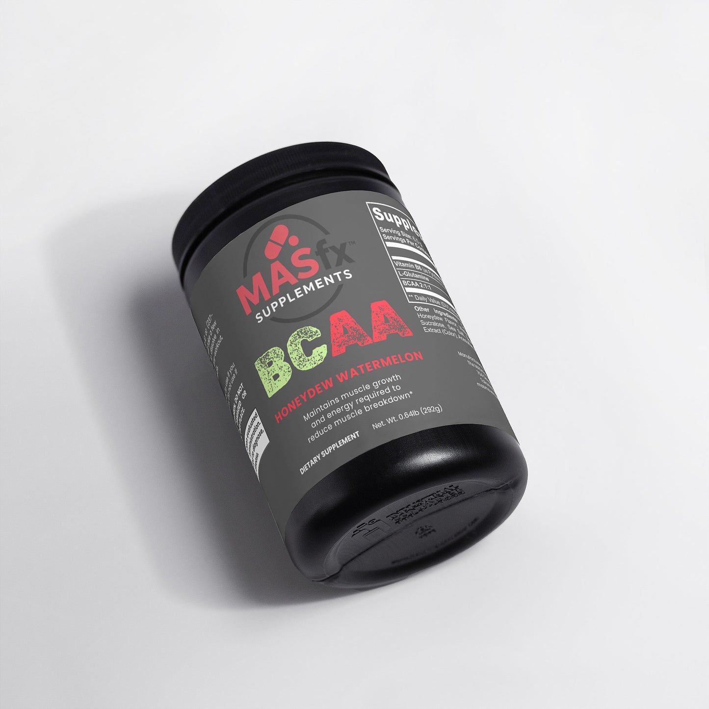 MASfx BCAA Post-Workout Powder (Honeydew/Watermelon)