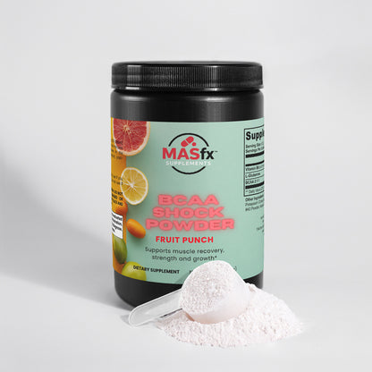 MASfx BCAA Shock Powder (Fruit Punch)