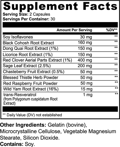 MASfx Women's Vitality Formula