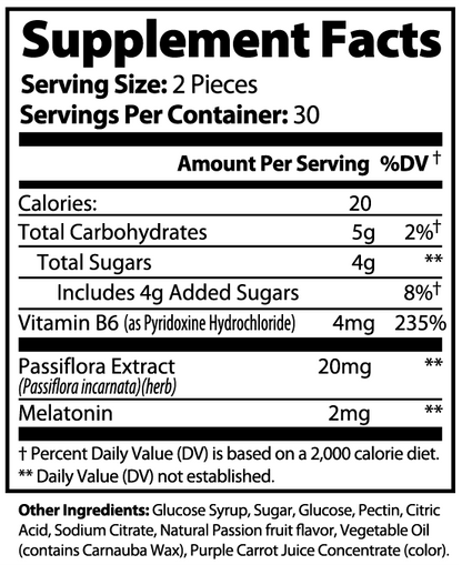 MASfx Sleep Well Gummies (Adult)