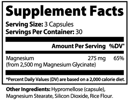 MASfx Mega Magnesium Glycinate