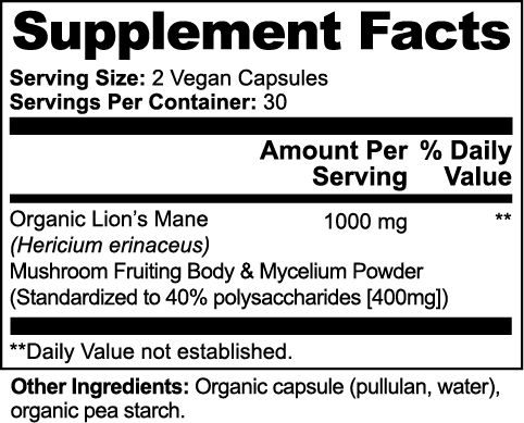 MASfx Lion's Mane Mushroom